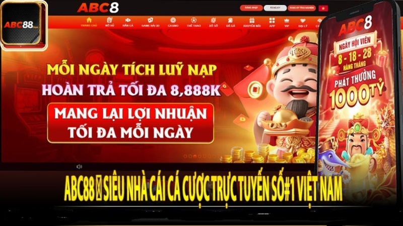 Siêu nhà cái cá cược online tại Việt Nam gọi tên Abc88